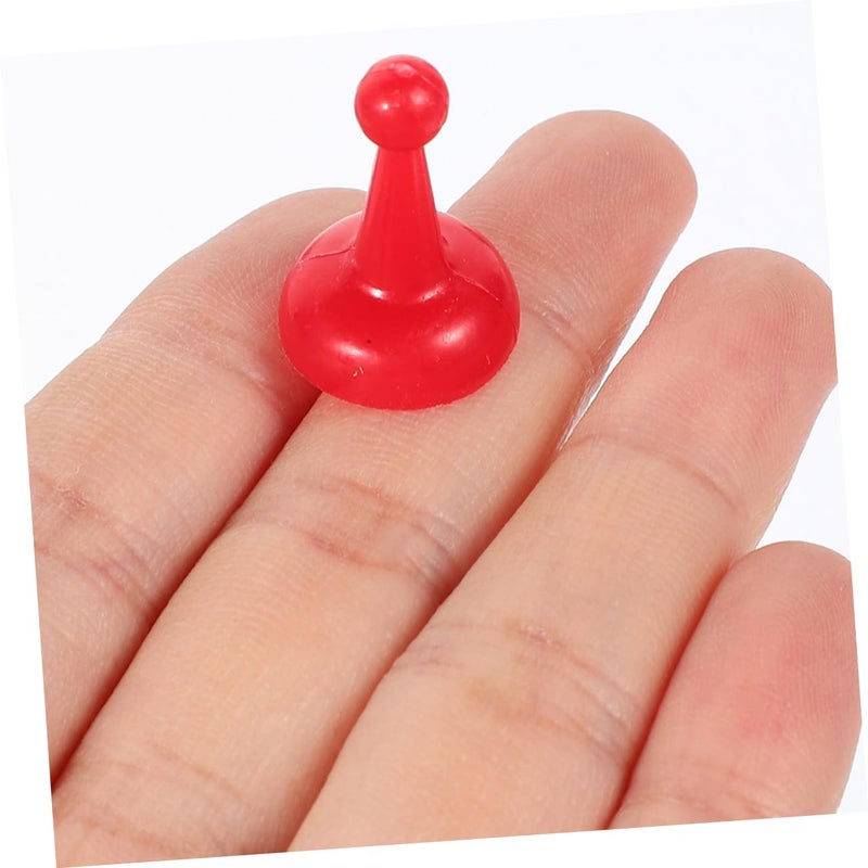 32Pcs Multicolor Plastic Pawn Chess Pieces Bulk Set For Board Games Tabletop Markers - Image 5
