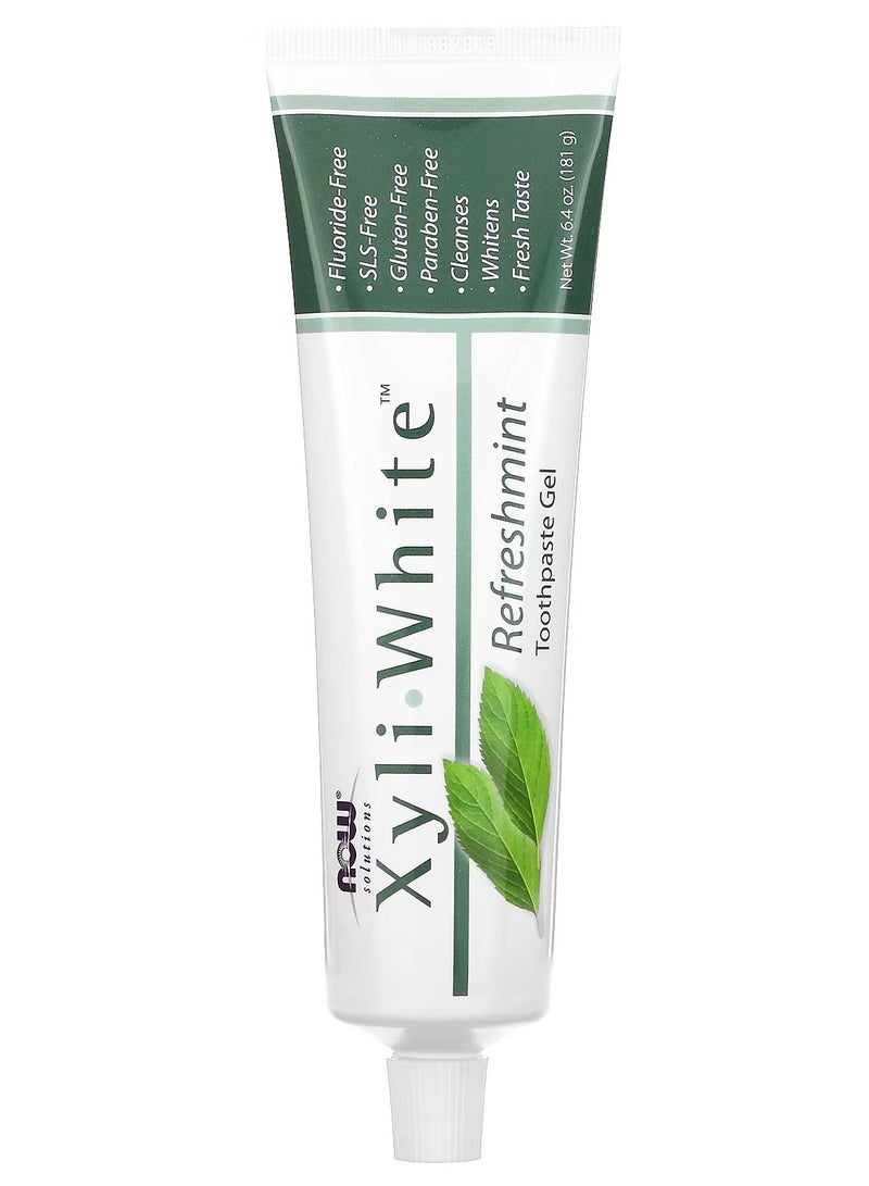 now Zili White Tooth Gel Fresh Mint Flavor 181g