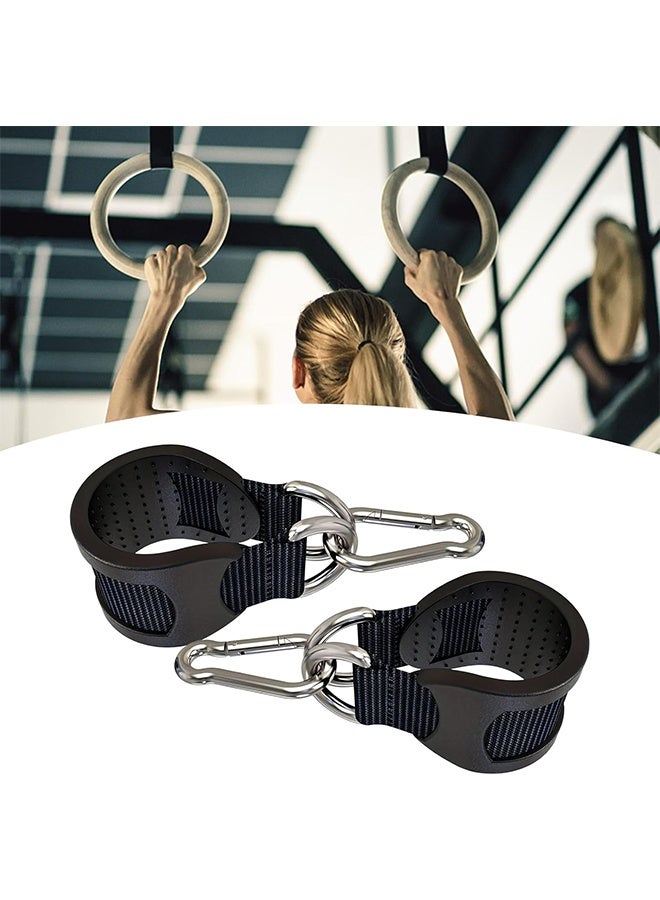 JCB CHIC حامل كيس الملاكمة حزام ثقيل حامل كيس الملاكمة حزام تثبيت للملاكمة زوج واحد معدات التمرين مستلزمات شديدة التحمل للصالة الرياضية في الحديقة المنزل - Image 4