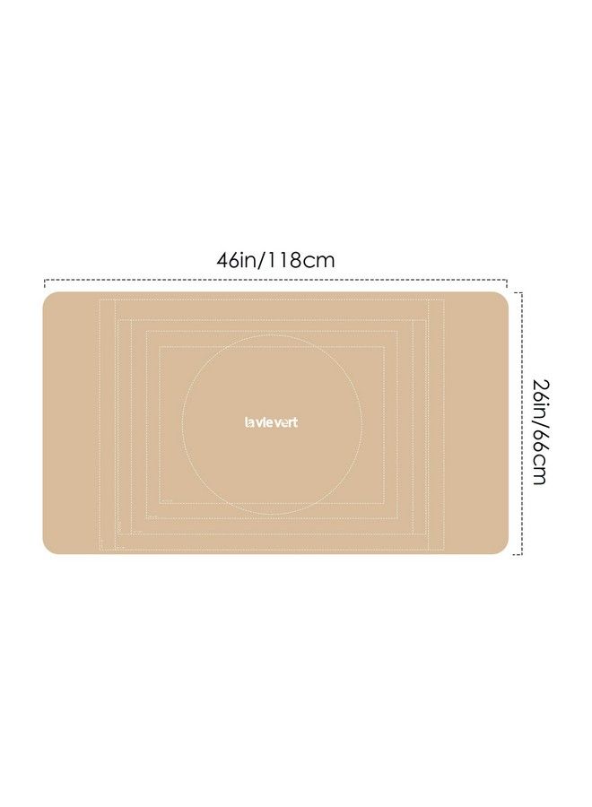 Lavievert حصيرة أحجيات الصور المقطوعة القابلة للطي من مادة النيوبرين ذات الوجهين، حصيرة أحجيات محمولة لحفظ لوح الأحجيات مع خط إضافي وحقيبة تخزين تتسع لما يصل إلى 1500 قطعة، باللونين الأسود والكاكي - Image 4