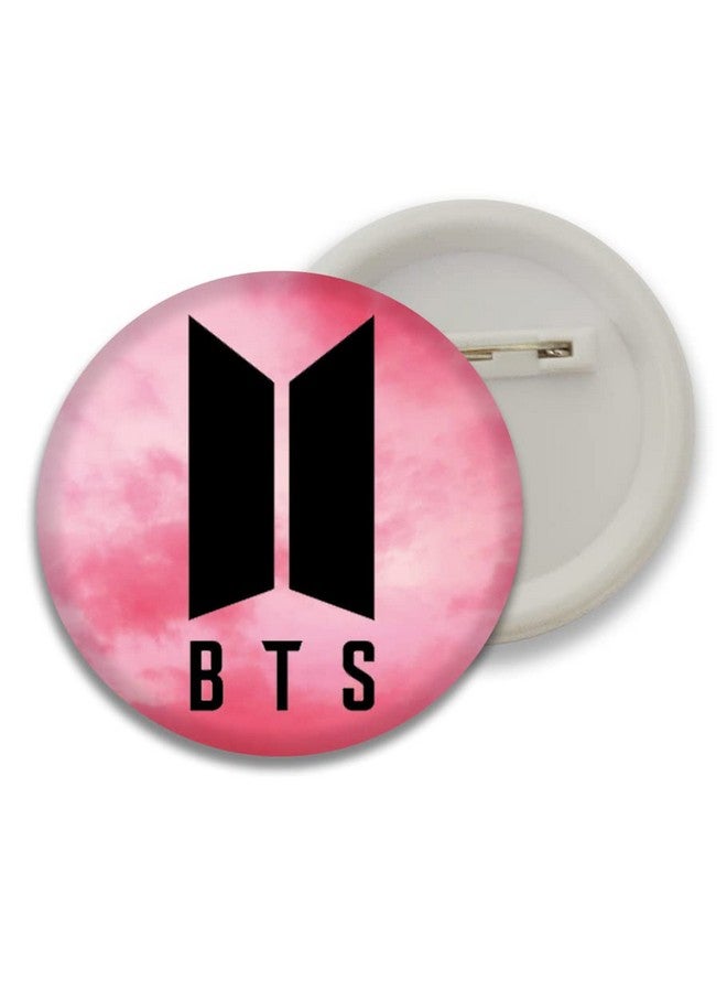 D2c D2C Plastic Premium BTS Round Pin Button Badge - Perfect for Boys, Girls, Men & Women | Trendy KPOP Batches for Bags, Backpacks | Ideal Birthday Gift | Size 58mm Multicolor (0+Years) Pack of 5 D1  - Image 5