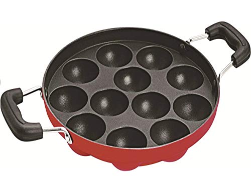 Dynore Non Stick Appam and 4 Cavities Mini Uttapam Maker- Set of 2 - Image 2