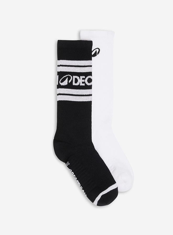 DECATHLON Mid-calf socks and pack of 2 - Image 1