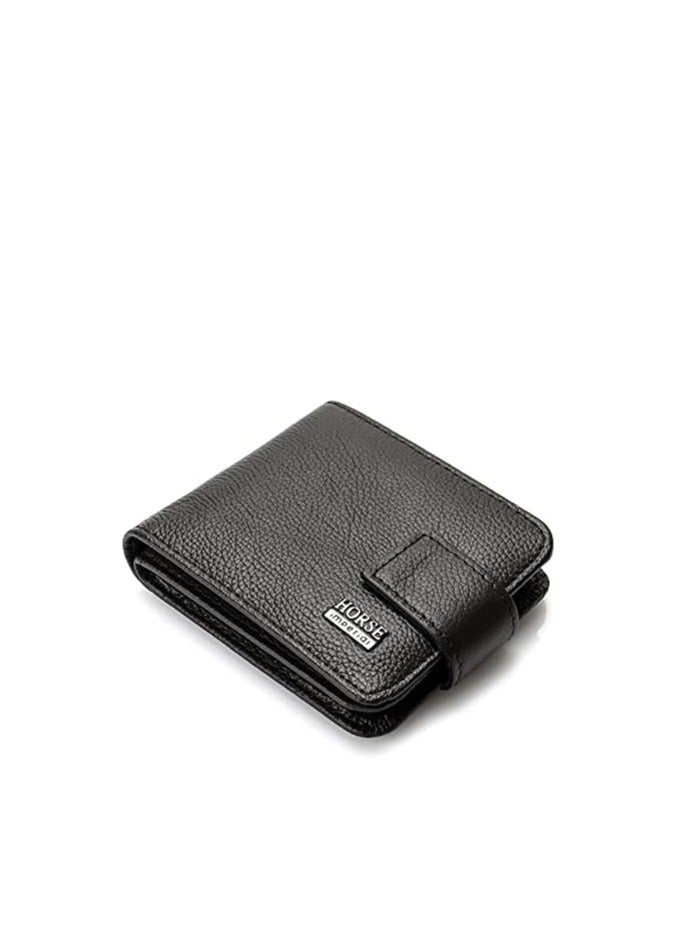 imperial HORSE Wallet Leather For Keeping Paper Money Multi use - Black - Image 2