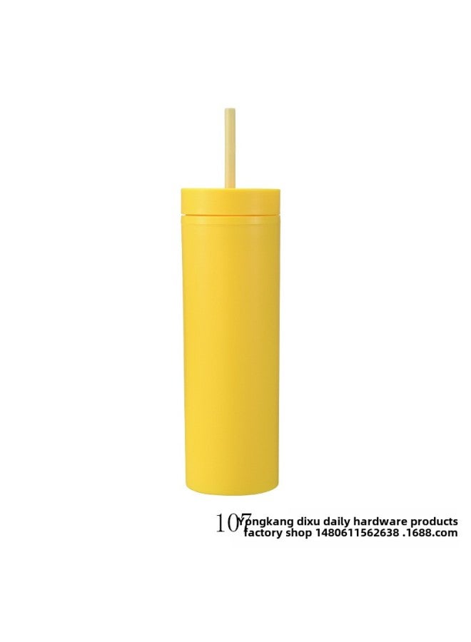 Other Cups Daily Use Kitchen Dining Utensils Tea Cups Mugs Coffee Other Drinking Vessels-Color:107-Capacity:16oz Frosted ~ Straight Suction Cap - Image 1