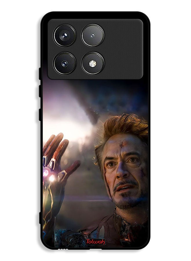 Tolwak Xiaomi Redmi K70E 5G Protective Case Cover I Am Iron Man - Image 1