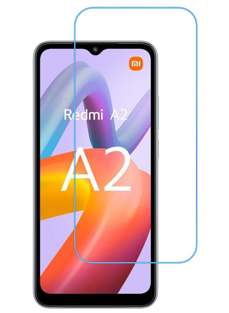 ACLIX Antistatic ESD Dustproof Premium Quality High Definition Clear Tempered Glass Screen Protector Designed For Xiaomi Redmi A2+ - Image 1