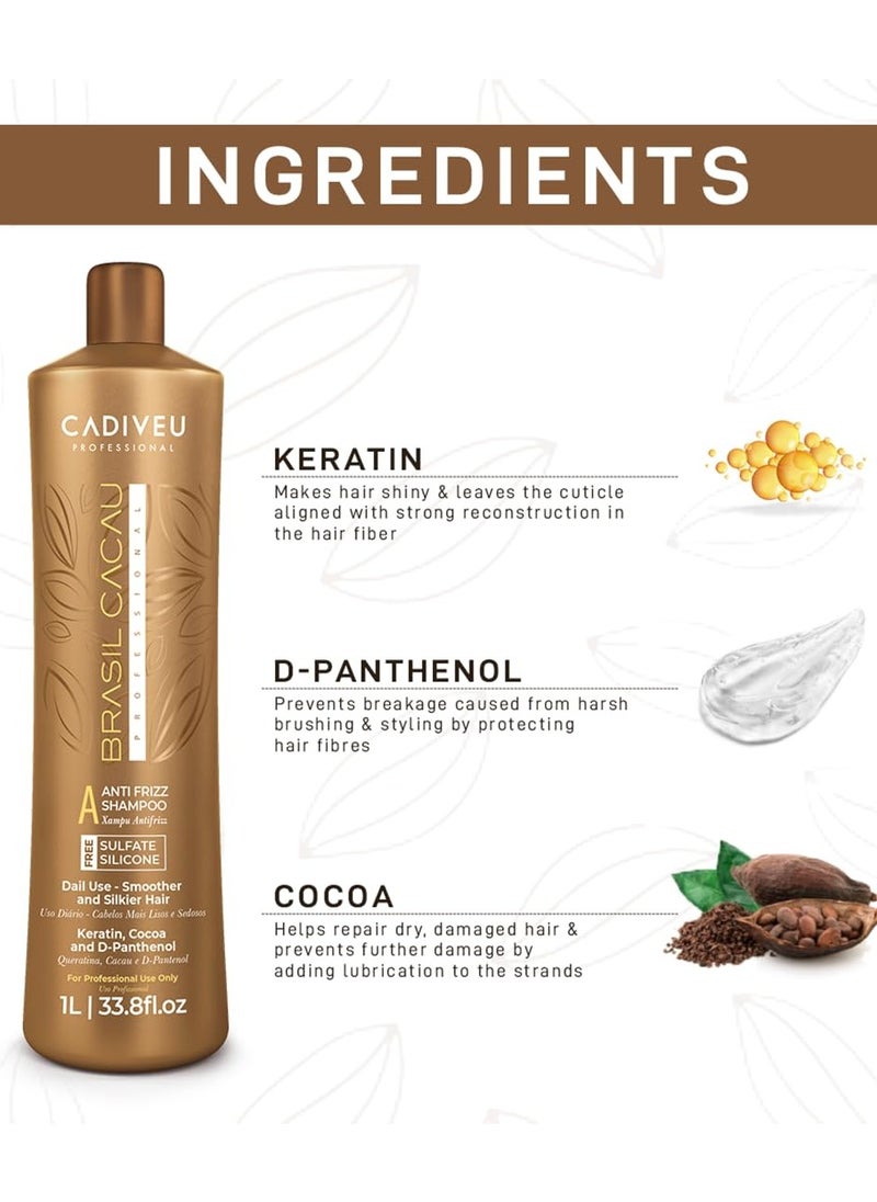 Brasil Cacau Brasil Cacau Anti Shampoo 1000ml  - Image 3