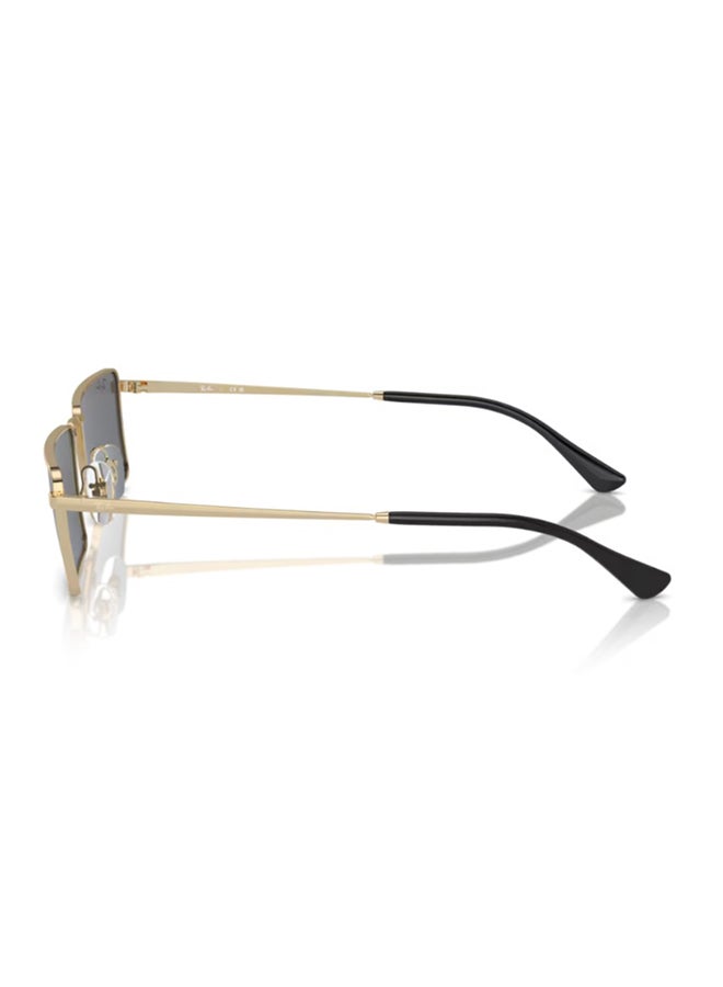 Ray-Ban Women Ray-Ban RB3741 92136V Women's Rectangular Sunglasses - Lens Size: 56 mm - Image 2