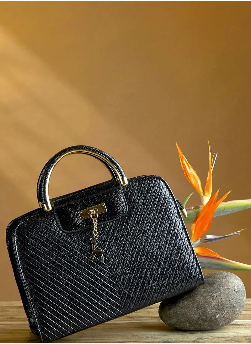 صوص هاوت Eclipse Black Handbag