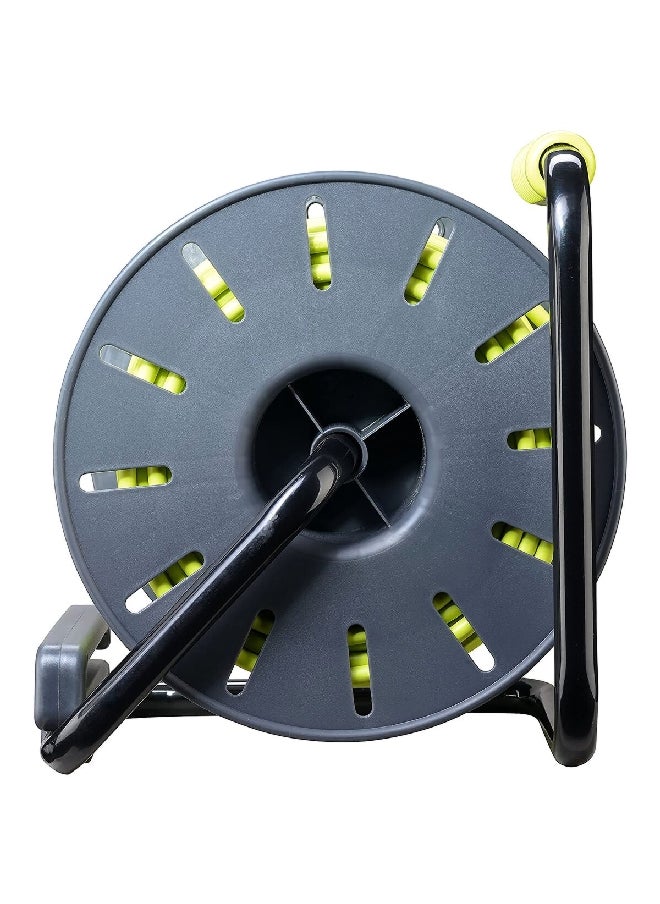 MASTERPLUG ProXT 4-Way 13A Extension Cable Reel Grey and Green 50 m OLU50134SL  - Image 2