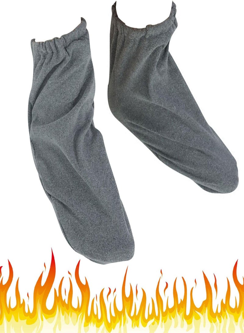 GGOOT Warm Keeping Socks,Polyester-mixed Cotton Socks For Casual - Breathable Sleeping Polyester-mixed Cotton Socks For Cold Protection Feet Men's And Women's Legs - Image 5