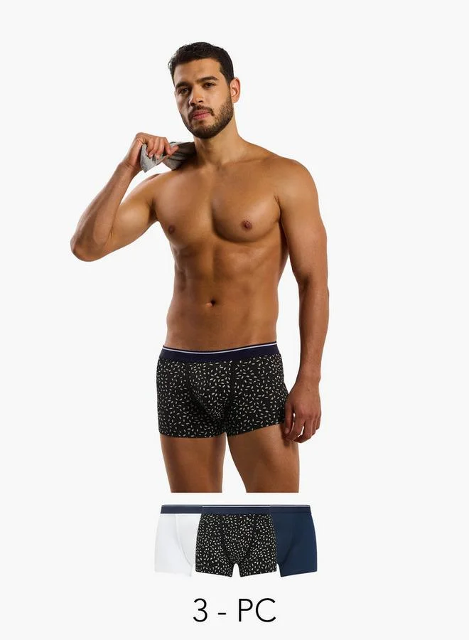 سبلاش فيڤ Men Assorted Hipster Trunks - Pack of 3