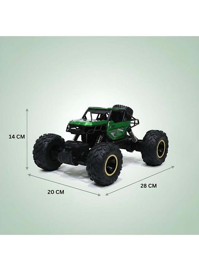 1:18 RC Off-Road Monster Truck – Metal Shell, Big Tires, Shock Absorber, 2.4GHz Control, Rechargeable Battery - Image 5