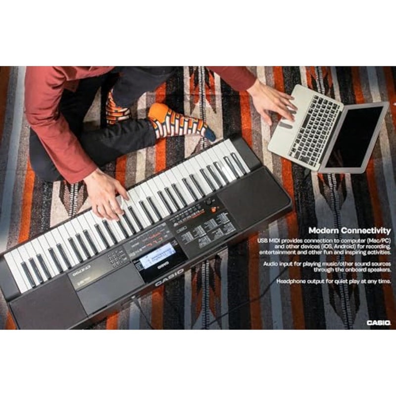 Casio CT-X700 61-Key Portable Keyboard, Black - Image 5