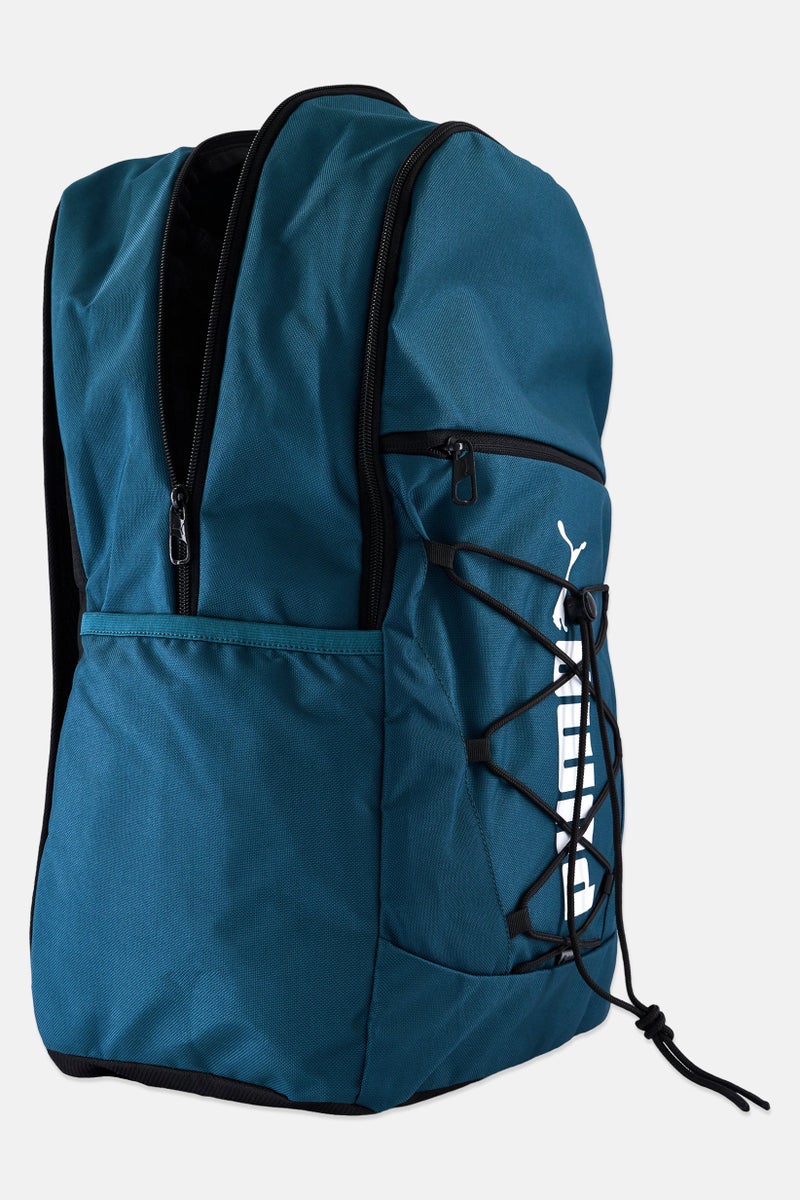 PUMA حقيبة ظهر للرجال من كروزر بشعار العلامة التجارية، أخضر مائل إلى الأزرق - Image 3