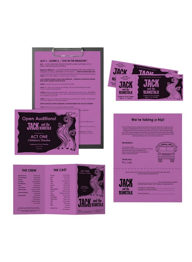 Wausau Astrobrights 24 Writing Paper 500 Count Planetary Purple 8.5 X 11 Inch (21678 ) - Image 3