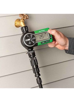 Rainbird Large Screen Displays Easy To Program Hose End Timer Black and Green 8.2 x 21.8 x 19.6 cm 1ZEHTMR  - Image 2