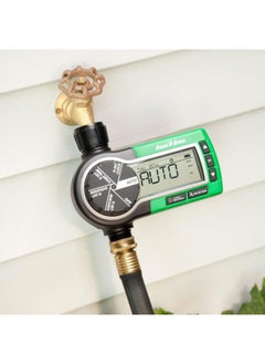 Rainbird Large Screen Displays Easy To Program Hose End Timer Black and Green 8.2 x 21.8 x 19.6 cm 1ZEHTMR  - Image 4