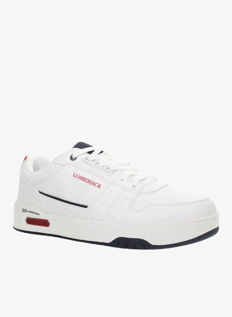 LUMBERJACK Men HULIO Perforated Lace-Up Sneakers