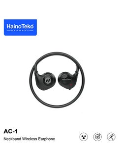 Haino Teko Germany AC1 Open Ear Bluetooth Wireless Earphone With Super Clear Mic for ios and Android mobiles and Tablets