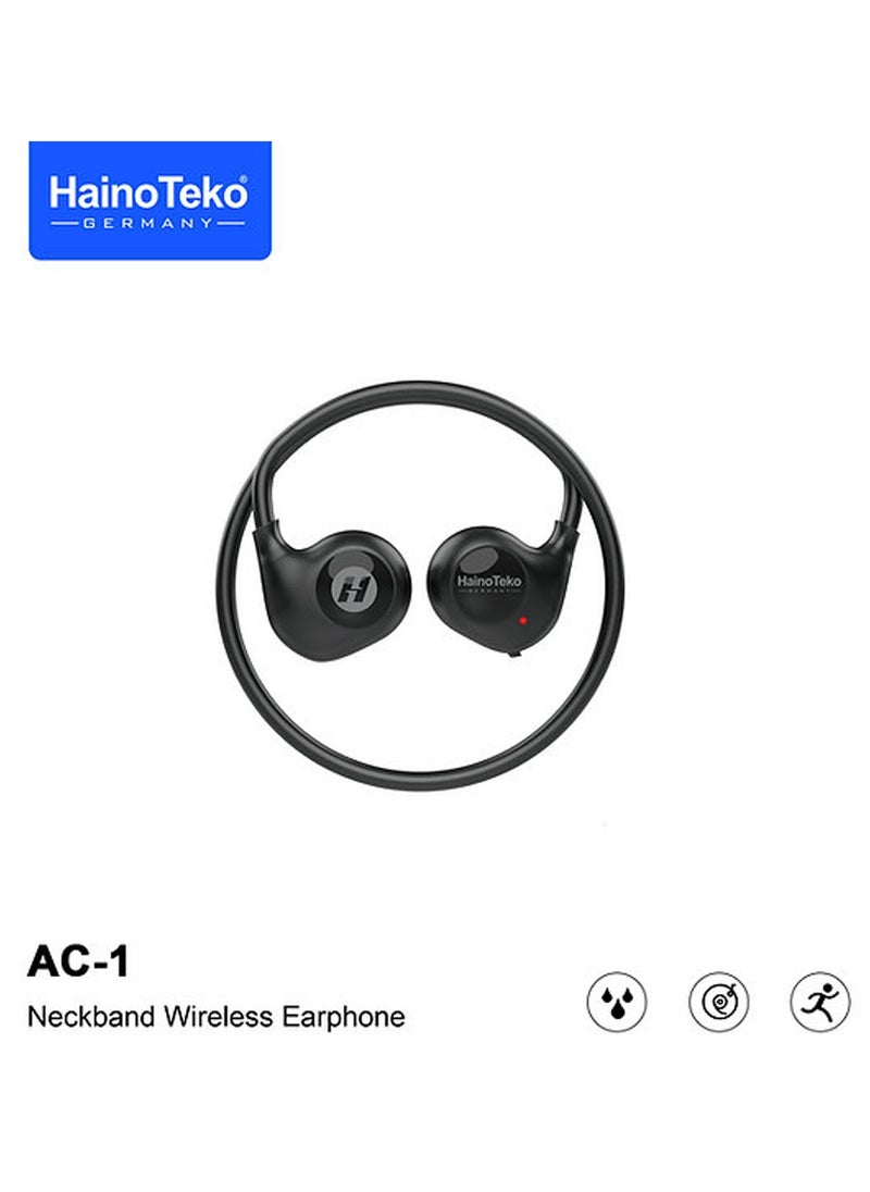 Haino Teko - Haino Teko Germany AC1 Open Ear Bluetooth Wireless Earphone With Super Clear Mic for ios and Android mobiles and Tablets - Image 1