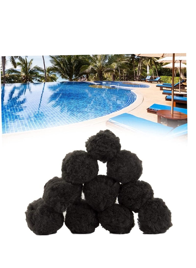 Filter Balls Pool Filter Balls Sphere Filtration Balls Flow Clear Swimming Pool Water Alternative Filter Impurities Alternative Filter Impurities for Swimming Pool/Aquarium/Fish Tank 200G - Image 1