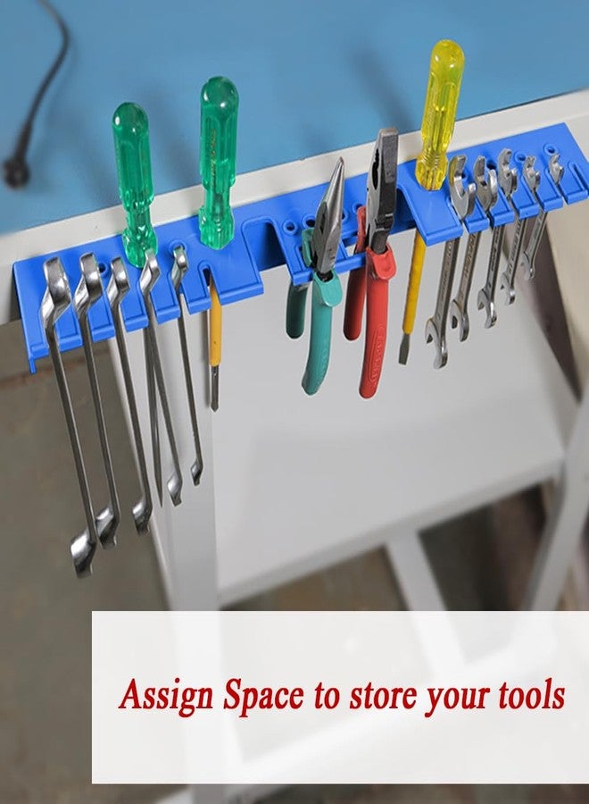 Alkon Tool Tray Tool Holder | Tool Organiser for Workshops | Garage | Factory | Shop | Workstation | DIY, Set of 2, Blue - Image 5