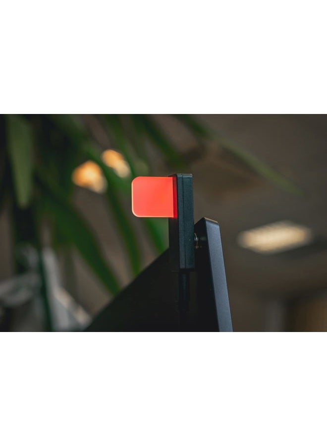 LUXAFOR مؤشر ضوء مشغول LED USB من لوكافور - أسود - Image 3