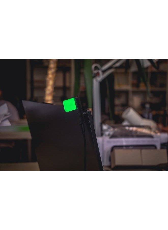 LUXAFOR مؤشر ضوء مشغول LED USB من لوكافور - أسود - Image 2