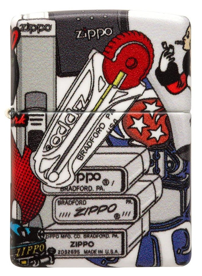 Zippo I Spy Design 540 Color Pocket Lighter - Image 3