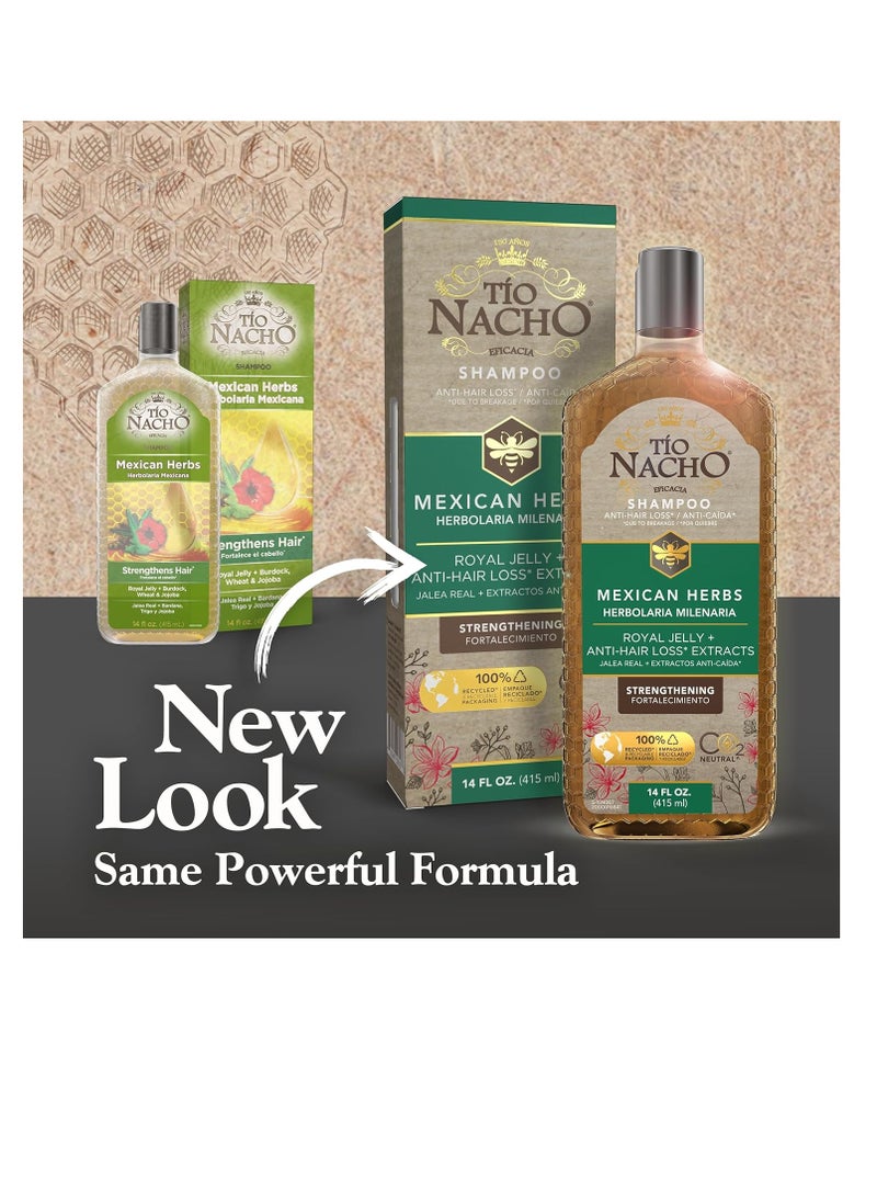 Tio Nacho Mexican Herbs Shampoo 14 Oz GEN2816A  - Image 2