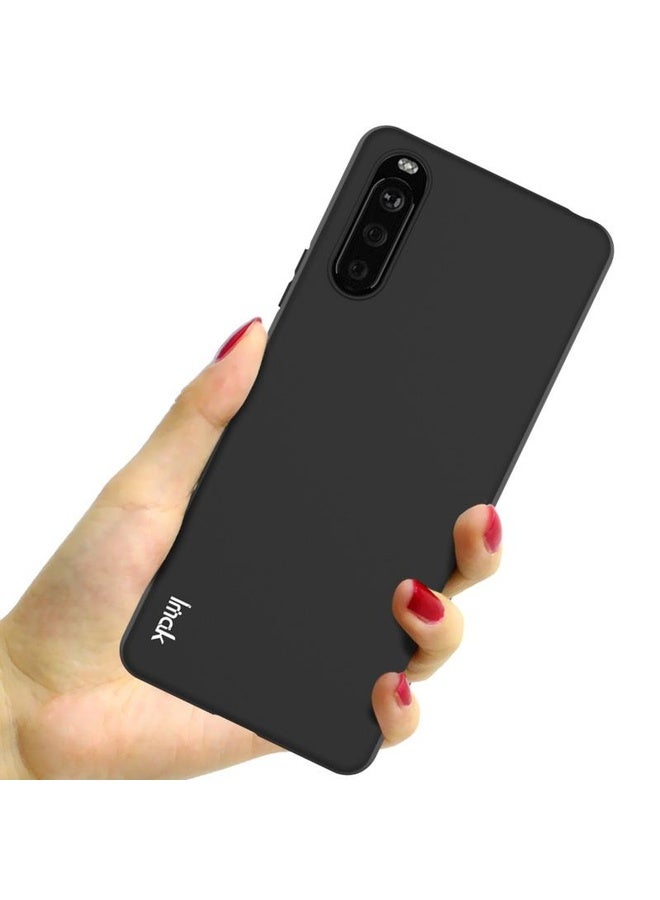 HuHa For Sony Xperia 10 III IMAK UC-3 Series Shockproof Frosted TPU Protective Case(Black)  - Image 3