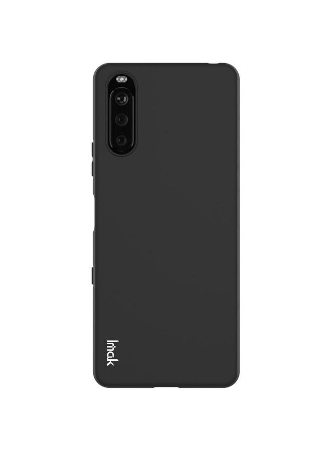 HuHa For Sony Xperia 10 III IMAK UC-3 Series Shockproof Frosted TPU Protective Case(Black)  - Image 2
