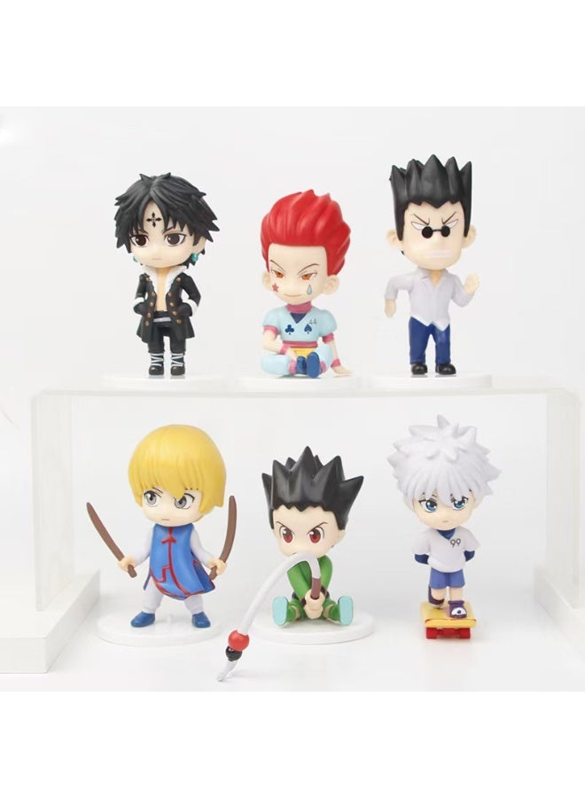 6pc Anime HUNTER×HUNTER Action Figure 9-11cm - Image 1