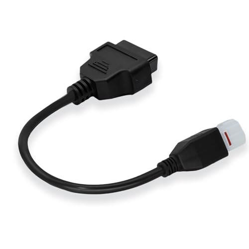 PARANNIC OBD2 Adapter Cable 4 Pin for Ya-Maha Motorcycle, 4 Pin to 16 Pin Connector, Fit for Ya-Maha Bike, Compatible with ELM327 and Other Scanner and Diagnostic Tool - Image 3