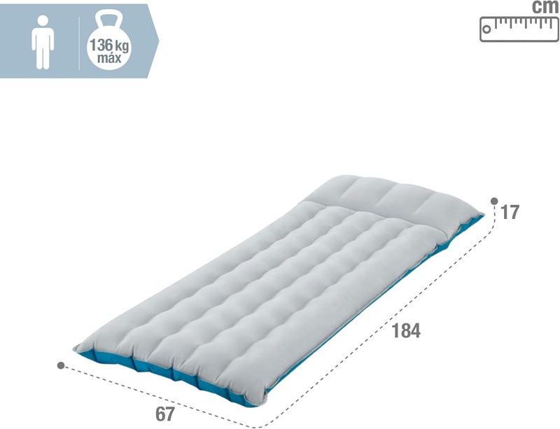 67997 Inflatable Camping Mat 67 X 184 X 17 Cm - Image 4