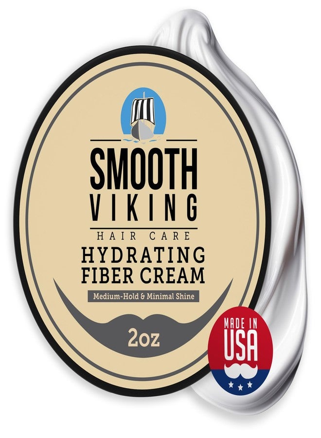 Smooth Viking Beard Care كريم العناية باللحية من سموذ فايكنغ - جل تصفيف الشعر المرطب للرجال لإنهاء غير لامع وثبات متوسط (2 أونصة) للاستخدام اليومي للرجال - Image 1