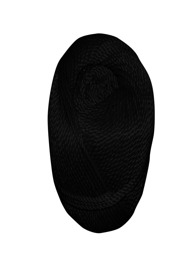 YNK 2036 2.5 MM Nylon Clothing Line String, Rope for Clothes Drying, Twisted Multi Ferrous Multipurpose Outdoor Clothes Drying Wire, Travel- Friendly Rope for Cloth (Length- 50 M)- Black - Image 2