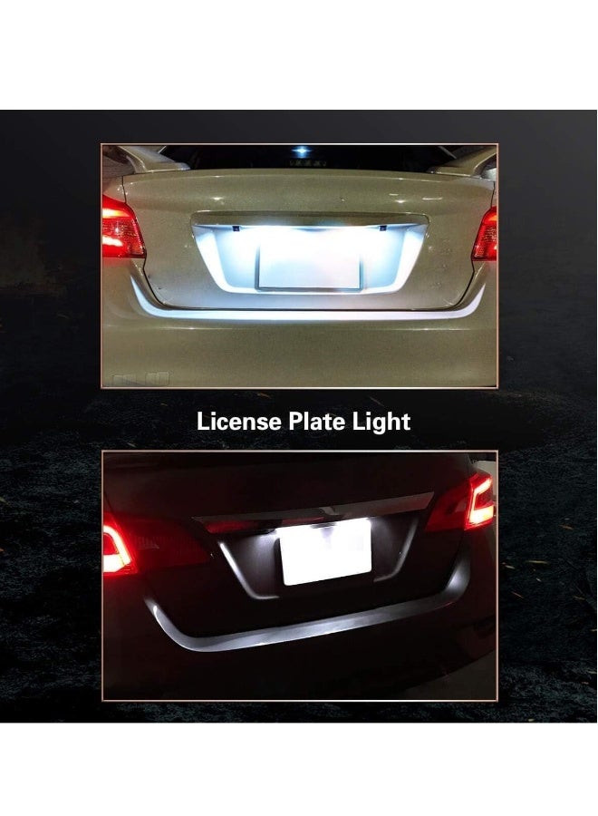 Generic LED Bulbs Buldle White for Car, 168 T10 2825 W5W LED Bulbs Canbus Error Free for License Plate Dome Map Courtesy Door Trunk Interior Lights 10 Pcs  - Image 5