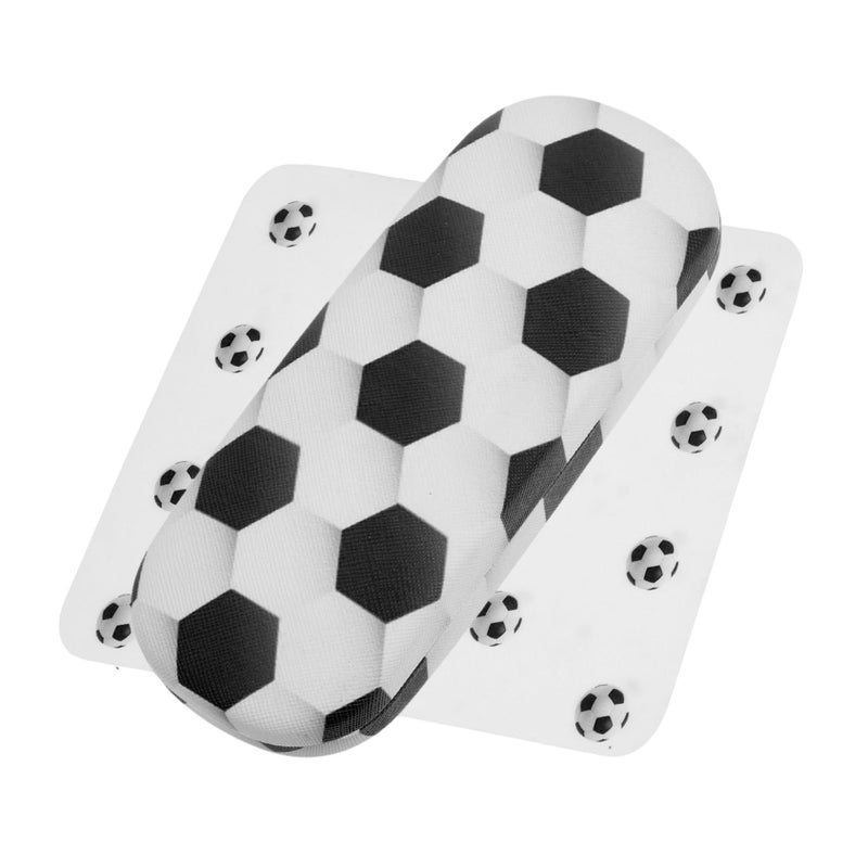 White Soccer Ball Hard Shell Sunglasses Case for Boys Teens - Image 2