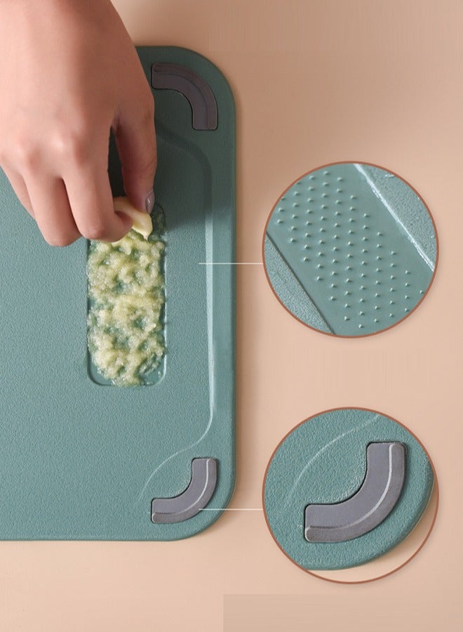 wowofa Cutting Board Two Sides Of Stainless Steel and Plastic Dual-purpose Multifunctional Cut Vegetables and Meat Chopping Board - Image 3