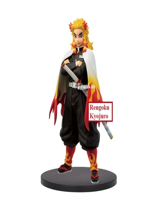 Trunkin Demon Slayer Kyojuro Rengoku Action Figure The Flame Hashira Figurine Standie Collectible Figure Manga Weeb - Image 1