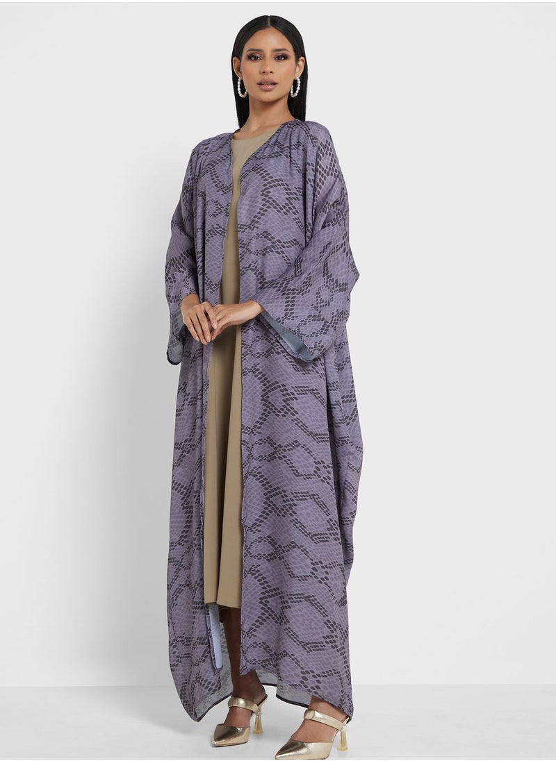 Khizana - Printed Abaya - Image 1