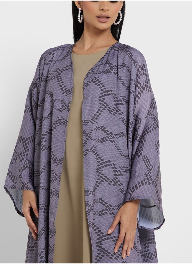 Khizana - Printed Abaya - Image 1