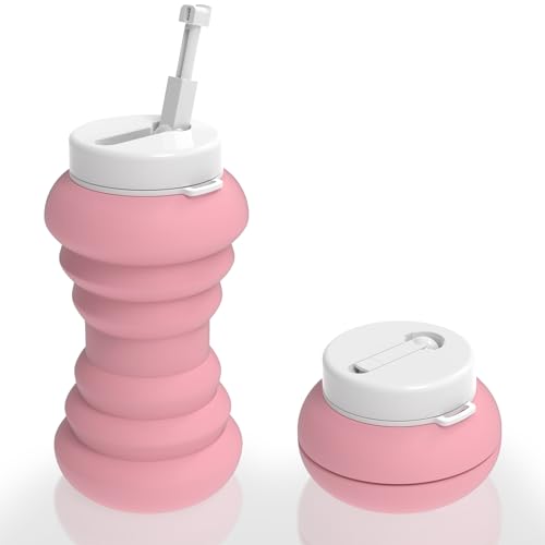 ALTON SHR20245, Non-Electric Collapsible Toilet Portable Bidet, Retractable Travel Bidet, Pink, 600ML | Jet Spray for Toilet | Health Faucet - Image 1