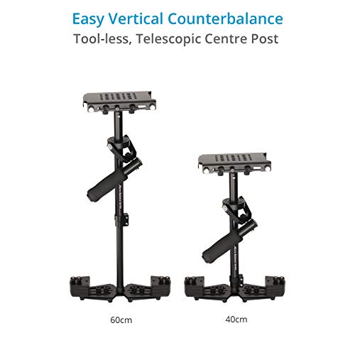FLYCAM HD-3000 Handheld Stabilizer for DSLR Video Cameras. Quick Micro Balancing, Telescopic Centre Post w 3-axis Gimbal Handle. Free Table Clamp & Quick Release Plate. (FLCM-HD-3-QT) - Image 5