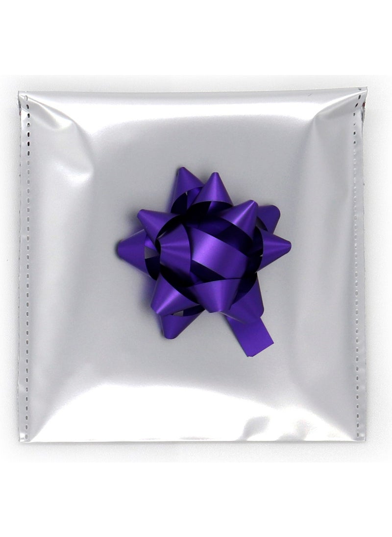Repro Design 11X12 Luxury Silver Color Metalized Gift Package 50 Pieces  - Image 2