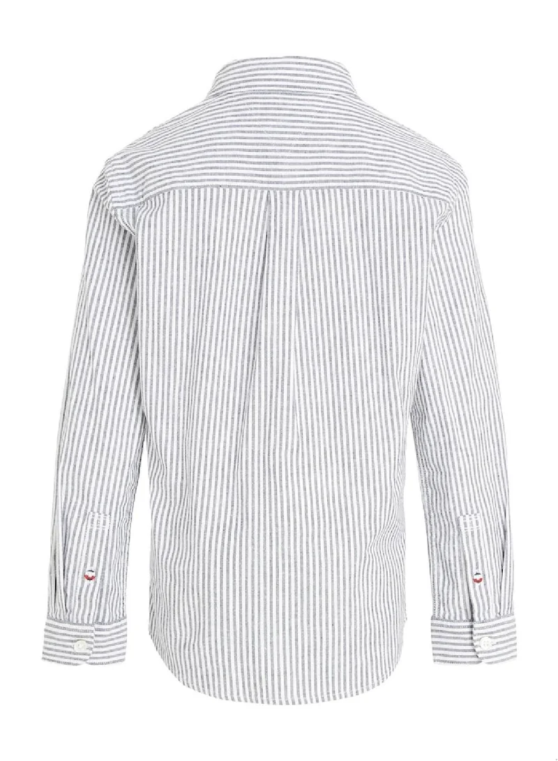 Tommy Hilfiger Desert Sky Essential Ithaca Stripe Archive Casual Shirt for Men | Best Price UAE