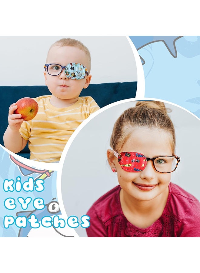 Wffo 10Pcs Eye Patch for Kids | Soft Adjustable Eye Patches for Lazy Eye | Eyepatch for Glasses Fits Right & Left Eyes | Ideal for Amblyopia & Strabismus Therapy - Image 4